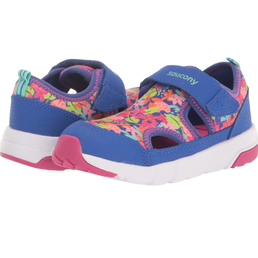 NWT Toddler Girls Saucony Quick Splash Jr Sneaker Water Shoes